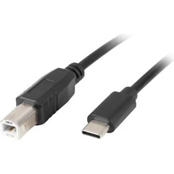 Lanberg Кабел Lanberg USB-C (M) -> USB-B (M) 2.0 ferrite cable 3m, black (CA-USBA-14CC-0030-BK)