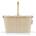 Reisenthel carrybag XS frame cord sand - Stable shopping basket with practical inner pocket - Elegant and water-repellent design - BN6053
