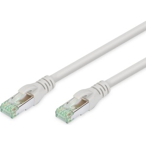 ASSMANN Пач кабел Assmann DK-1844-005, S-FTP, Cat. 8.1, 0.5м, бял (DK-1844-005)