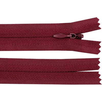 Stoklasa Spirálový zip skrytý No 3 délka 22 cm Balení: 1 ks, Varianta: 178 bordó 178 bordó