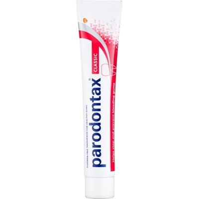 Parodontax Classic паста за зъби против кървене на венците без флуорид Unisex 75 мл