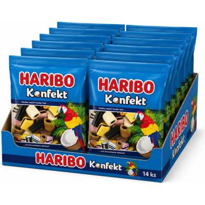 Haribo Konfekt lékořicové 14 x 175 g