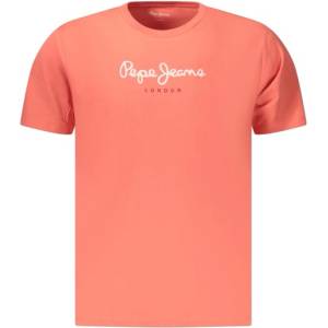 Pepe Jeans Мъжка тениска с къс ръкав pepe jeans, Размер 2xl, Цвят Роза (pm5010178eggon_rs189)