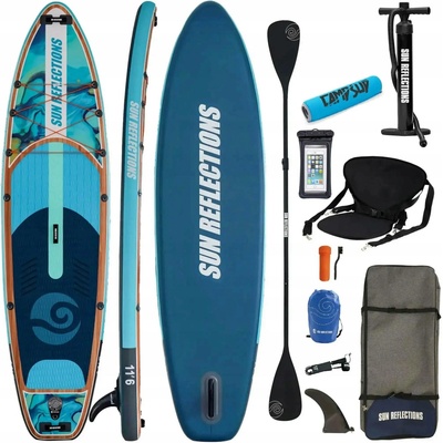Paddleboard SUN REFLECTIONS XXL 11'6'' Combo