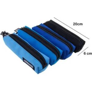 SAMPACK Несесер mp с два ципа sampack текстилен