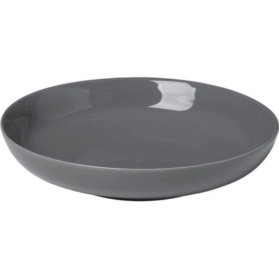 blomus 22 см графитено сива дълбока чиния blomus от серия ro