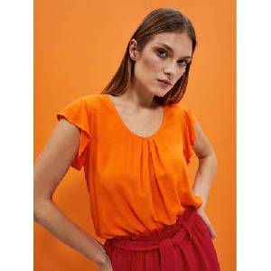 Moodo Оранжева блуза Moodo Moodo | Oranzhev | ЖЕНИ | XS - zoot - 24,33 лв