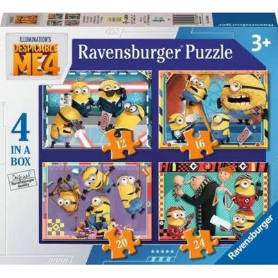 RAVENSBURGER Já padouch 4 4v1 12 16 20 24 dielov