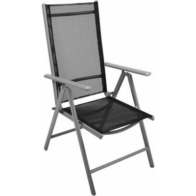 Garthen 1486 Skládací zahradní židle - černá