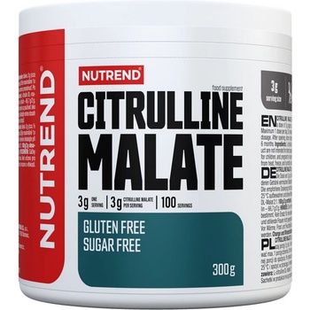 Nutrend Citrulline Malate Natural, 300 Grams