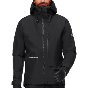 Mammut Мъжко водоустойчиво яке Mammut Eiger Nordwand Advanced Hardshell Hooded Jacket Waterproof jacket - Black (002-3667-0113)