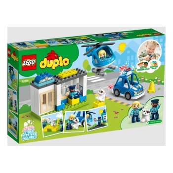 LEGO® DUPLO® 10959 Policejní stanice a vrtulník