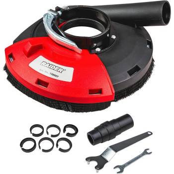 Raider Прахоуловител за ъглошлайф 180 мм, raider, с адаптери (139507)