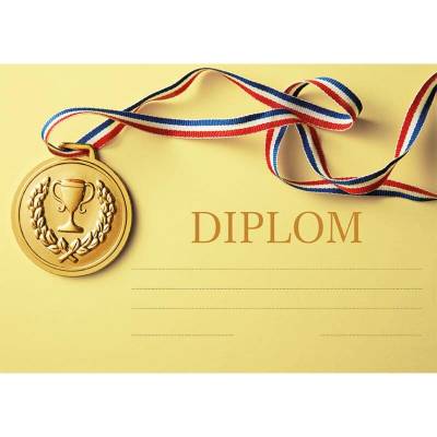 Baloušek Tisk Diplom A4 Medaile 640034