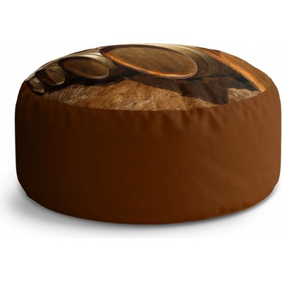 Sablio Taburet Circle Sudy: 40x50 cm