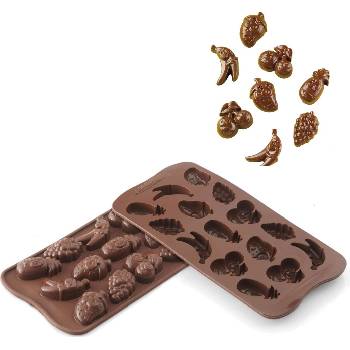 Silikomart Форма за шоколадови бонбони Scg32 Choco Fruits силиконова (22.132.77.0065)