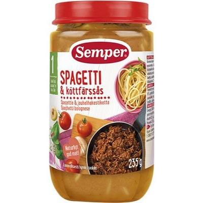 Semper Ястие Semper - Спагети болонезе, 235 g (9616)