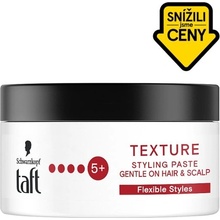 Schwarzkopf Taft Texture stylingová pasta na vlasy pro flexibilní účesy 100 ml