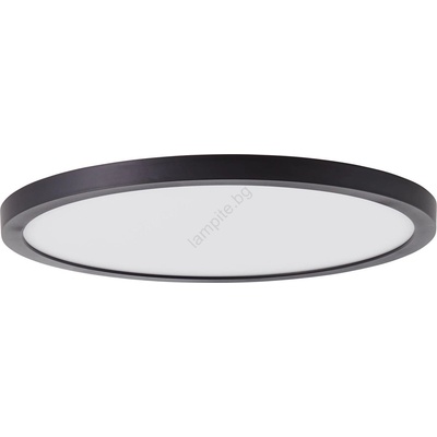 Brilliant - LED плафон TUCO LED/16W/230V Ø 25 см, черен (BI0288)