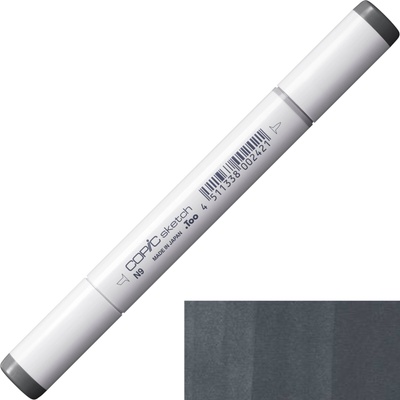 Copic Sketch Химикал маркер 5, 5 - 10 mm 9 Neutral Gray 1 бр (65.2322)