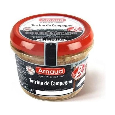 Arnaud Farmářská terina LABEL ROUGE ve skle 180 g