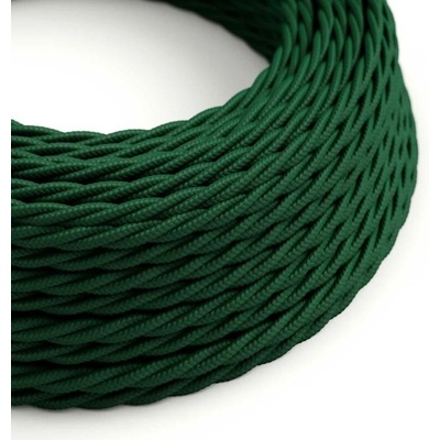 Creative Cables TM21 2x0,75 tmavě zelená 1 m