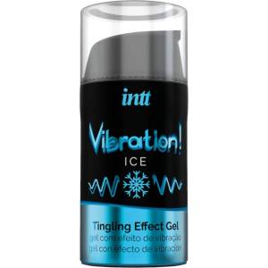 Intt Cosmetics Vibration! - течен вибратор - лед (15 мл)