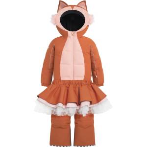 WeeDo Детска грейка Weedo Kid's Squirdo Schneeanzug inkl. Skirt Overall - Leather Brown / Old Rose (702-4937-0112)
