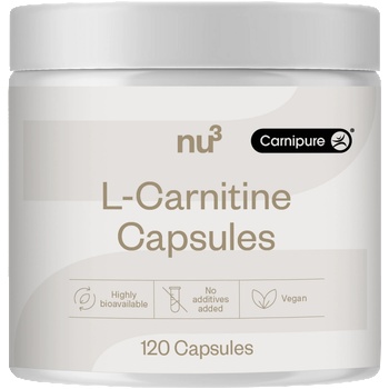 nu3 L-Carnitine Capsules - 120 капсули