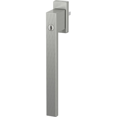 ROTO Klika pro PSK uzamykatelná DUBLIN Délka čtyřhranu: 40 mm, Barva/Povrchová úprava: INOX/kartáčovaný povrch