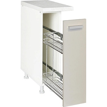 Matis Кухненски шкаф долен бутилиера in d20 пясък мат