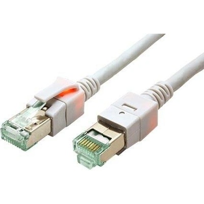 EasyLan 21.15.2300 S/FTP patch kat. 6a 0,5m šedý