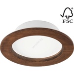 LAMKUR Led вградено осветително тяло woody spot led/12, 5w/230v 4000k череша Ø16 см (la52403)