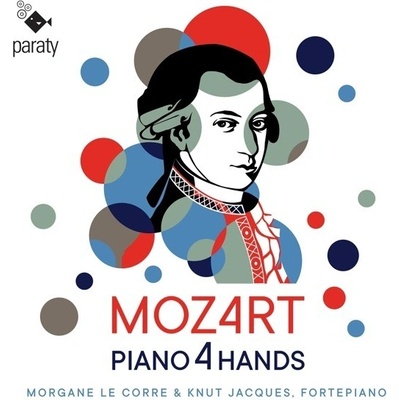 JACQUES, KNUT/MORGANE LE - MOZART PIANO 4 HANDS CD