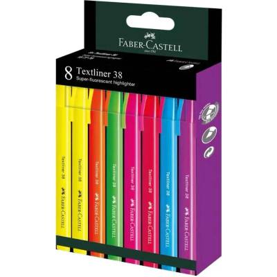 Faber-Castell Textliner 38 sada 8 ks