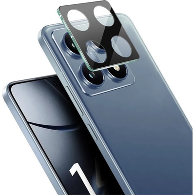 Techsuit Протектор на камерата за Xiaomi 14T Pro - Пълно стъкло на камерата - Черен