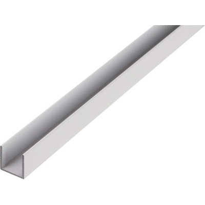U profil alu prírodný 25x25x25x2 mm 2,6 m