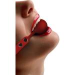 Ouch! by Shots Silicone Ball Gag, Red