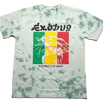 Bob Marley Rasta Colours (Wash Collection) Green L Риза (BMATS44MDD03)
