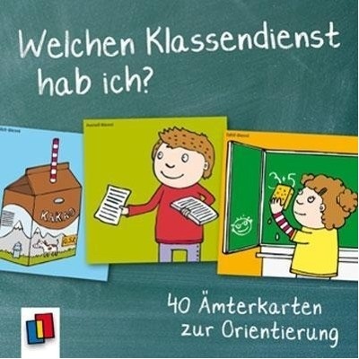 Welchen Klassendienst hab ich?, 40 Karten - Treu, Sabine