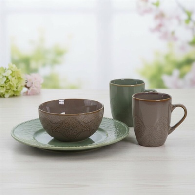 DOMOLETTI Miska Brown arab hnědá 14,5 cm