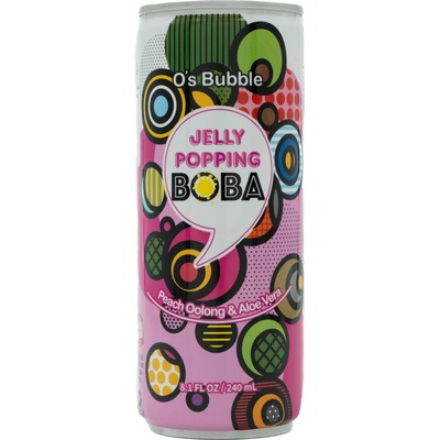 O's Bubble Nápoj O´s Bubble Broskyňa a Aloe vera 240 ml