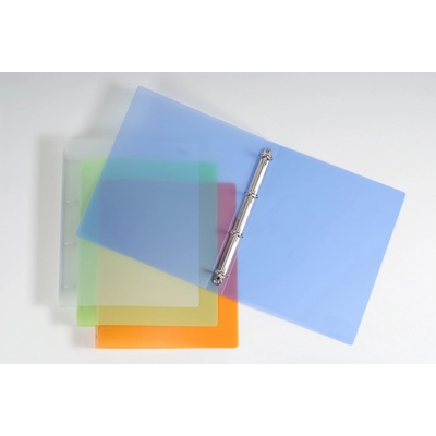 Karton P+P Opaline 4 kroužkový pořadač A4 32 mm modrý – Sleviste.cz
