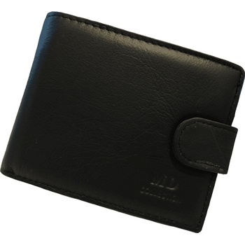 Черен мъжки портфейл от естествена кожа md collection