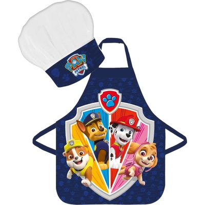 Brandmac Detská zástera s čiapkou Paw Patrol