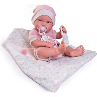 Antonio Juan 50159 PIPA realistická miminko s celovinylovým tělem 42 cm