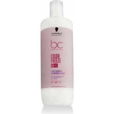 Schwarzkopf Professional BC Bonacure Color Freeze pH 4.5 Silver Shampoo 1000 ml
