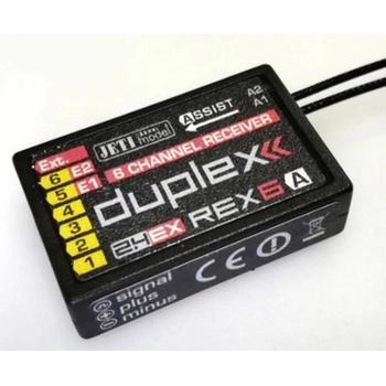 JETI Prijímač DUPLEX REX 6 Assist 2,4Ghz