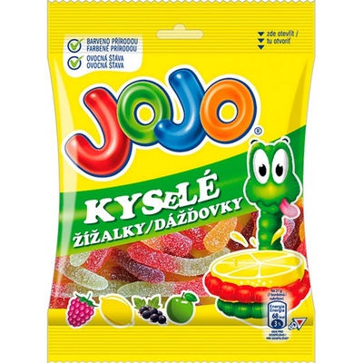 Jojo Kyselé Žížalky 80 g