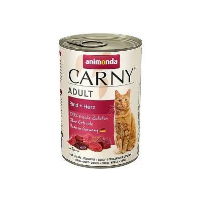 Animonda Cat Carny Adult вкус: говеждо месо и сърца 400 г